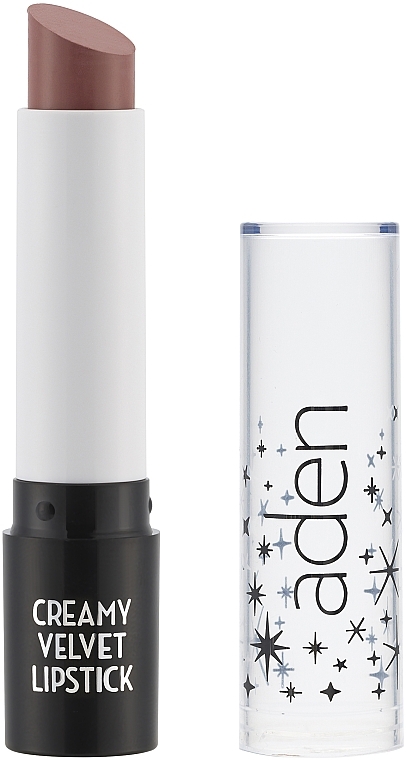 Cremiger feuchtigkeitsspendender Lippenstift - Aden Cosmetics Creamy Velvet Lipstick — Bild N1