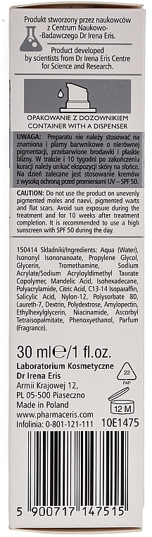 Depigmentierungsserum zur Behandlung von Verfärbungen - Pharmaceris W Depigmentation Serum — Bild N4