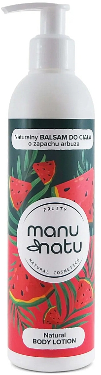 Körperbalsam mit Wassermelone - Manu Natu Natural Body Lotion — Bild N1