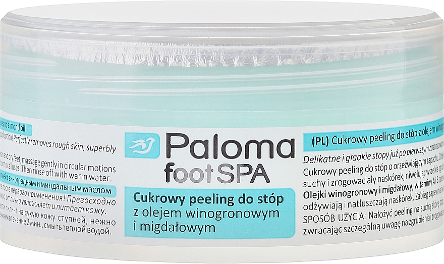 GESCHENK! Zucker-Fußpeeling mit Traubenkern- und Mandelöl - Paloma Foot SPA — Bild N2