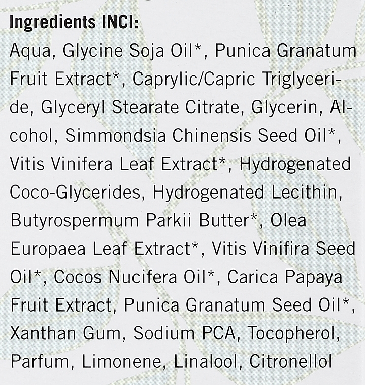Feuchtigkeitsspendende Tagescreme mit Granatapfel und Papaya - Eco Cosmetics — Bild N3