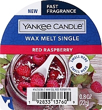 Düfte, Parfümerie und Kosmetik Duftwachs Red Raspberry - Yankee Candle Red Raspberry Wax Melt