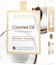 Düfte, Parfümerie und Kosmetik Pflegende Gesichtsmaske mit Kokosnussöl - Foreo UFO Activated Mask Nourishing Coconut Oil