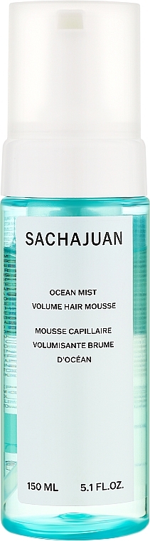 Sachajuan Ocean Mist Volume Hair Mousse  - Volumengebendes Mousse  — Bild N1