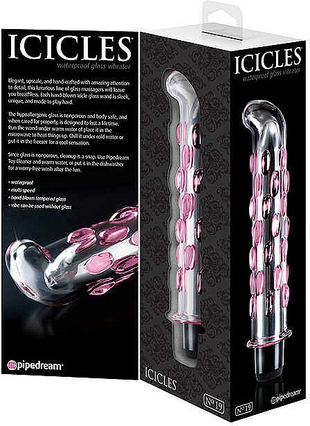 Glasdildo - PipeDream Icicles No. 19 — Bild N2