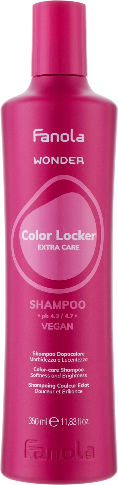 Haarshampoo - Fanola Wonder Color Locker Shampoo — Bild 350 ml