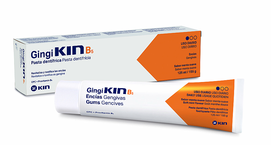 Revitalisierende und tonisierende Zahnpasta - Kin GingiKin B5 — Bild N1