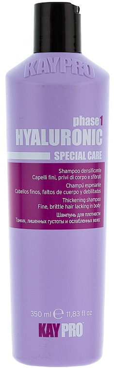 Verdickendes Shampoo mit Hyaluronsäure - KayPro Special Care Shampoo