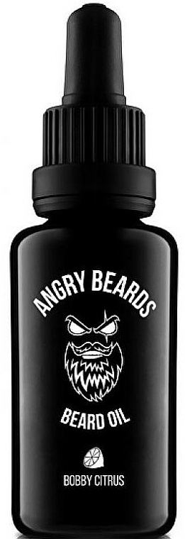 Pflegendes Bartöl mit Zitronenduft - Angry Beards Bobby Citrus Beard Oil — Bild N1