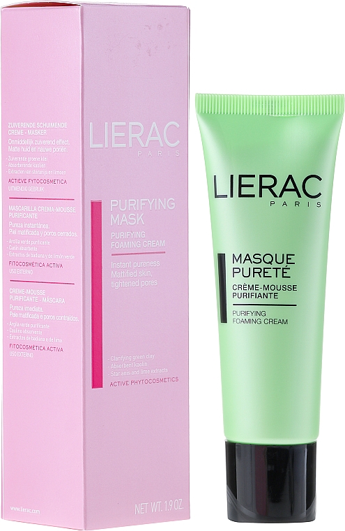 Gesichtsreinigungsmaske - Lierac Purifying Mask Foaming Cream