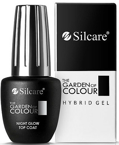 Hybrid Nagelüberlack - Silcare The Garden of Colour Night Glow Top Coat