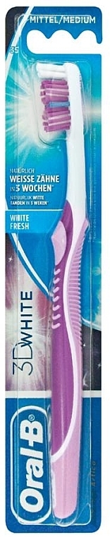 Zahnbürste weich 35 violett - Oral-B 3D White — Bild N1