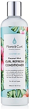 Düfte, Parfümerie und Kosmetik Haarspülung - Flora & Curl Soothe Me Coconut Mint Curl Refresh Conditioner