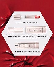 Nachfüllbare Lippenstifthülse - Fenty Beauty Icon Refillable Semi-Matte Lipstick Case Original — Bild N3