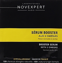 Düfte, Parfümerie und Kosmetik GESCHENK! Serum-Booster für das Gesicht - Novexpert Omegas Booster Serum (Probe) 