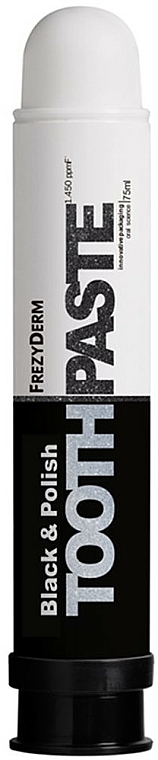 Aufhellende und polierende Zahnpasta - Frezyderm Black & Polish Toothpaste — Bild N1