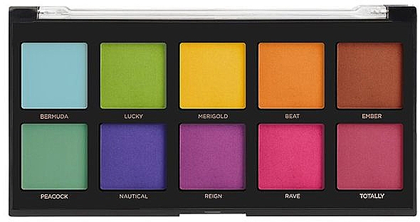 Lidschattenpalette - Profusion Cosmetics Spectrum 10 Shades Eyeshadow Palette — Bild N2
