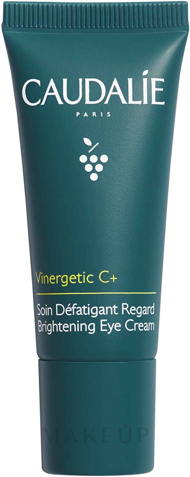 Aufhellende Augenkonturcreme - Caudalie Vinergetic C+ Brightening Eye Cream — Bild 15 ml