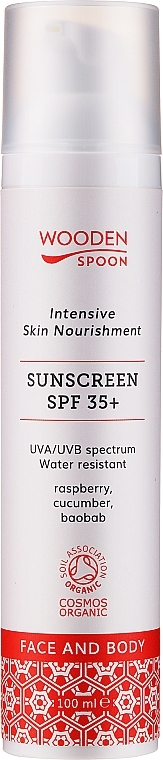 Sonnenschutzcreme für Gesicht und Körper SPF 35+ - Wooden Spoon Sunscreen SPF35+ — Bild N3