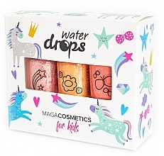 Düfte, Parfümerie und Kosmetik Nagellack-Set für Kinder Sandprinzessin - Maga Cosmetics For Kids Water Drops Sand Princess