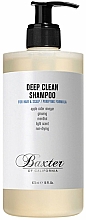 Düfte, Parfümerie und Kosmetik Tief reinigendes Shampoo mit Apfelessig, Ginseng und Menthol - Baxter of California Deep Clean Shampoo