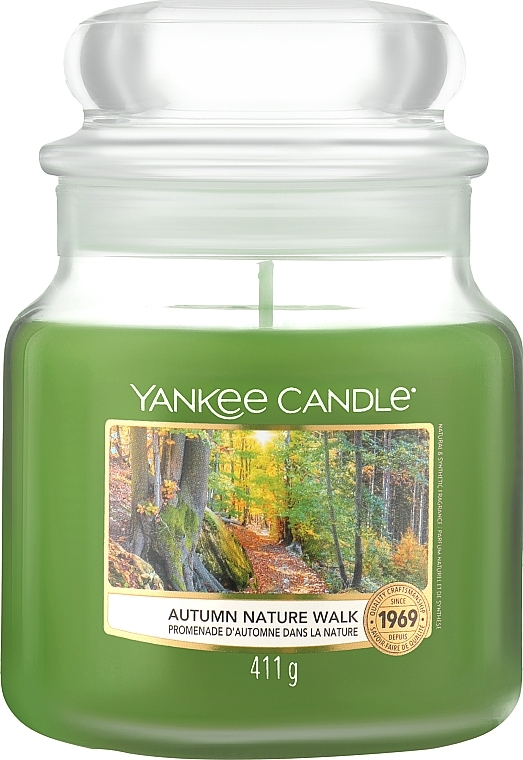 Duftkerze im Glas Herbstspaziergang - Yankee Candle Autumn Nature Walk — Bild N1