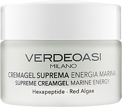 Düfte, Parfümerie und Kosmetik Premium Gesichtscreme-Gel mit Rotalgen - Verdeoasi Supreme Creamgel Marine Energy