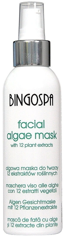Gesichtsmaske mit Algen - BingoSpa Algae Mask Enriched With 12 Components — Bild N1