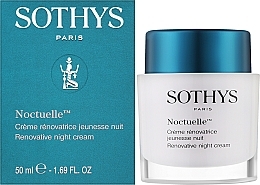 Erneuernde und verjüngende Gesichtscreme für die Nacht - Sothys Noctuelle Renovative Night Cream — Bild N2