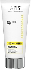 Revitalisierende Gesichtsmaske mit Ceramiden und Beta-Glucan - APIS Professional Ceramide Repair Rebuilding Mask — Bild N1