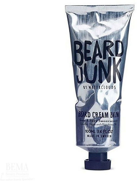 Weichmachender und glättender Bartcreme-Balsam - Waterclouds Beard Junk Beard Cream Balm — Bild N2