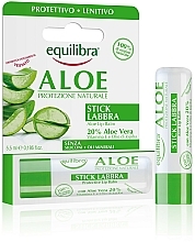Lippenbalsam mit Aloe Vera - Equilibra Aloe Line Lip Balm — Bild N1
