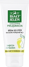 Düfte, Parfümerie und Kosmetik Hypoallergene Fußcreme für trockene und rissige Fersen - Bialy Jelen Hypoallergenic Cream For Dry Feet 