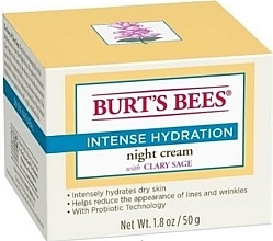 Nachtcreme für das Gesicht - Burt's Bees Intense Hydration Night Cream — Bild N1