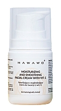 Feuchtigkeitsspendende und glättende Gesichtscreme mit Vitamin C  - Mawawo Moisturizing And Smoothing Facial Cream With Vit. C	 — Bild N1