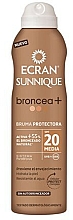 Düfte, Parfümerie und Kosmetik Sonnenschutzspray-Lotion mit Bronzer SPF 20 - Ecran Sunnique Broncea+ Lotion Spf20