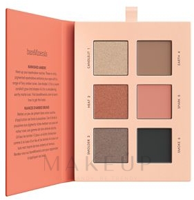 Lidschatten-Palette mit 6 Farben - Bare Minerals Mineralist 6 Colors Eyeshadow Palette  — Bild Burnished