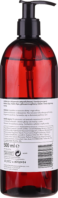 Universelles feuchtigkeitsspendendes Duschgel für Gesicht, Körper und Haar mit Mangoduft (mit Pumpenspender) - Ziaja Baltic Home Spa Gel Mango — Bild N2