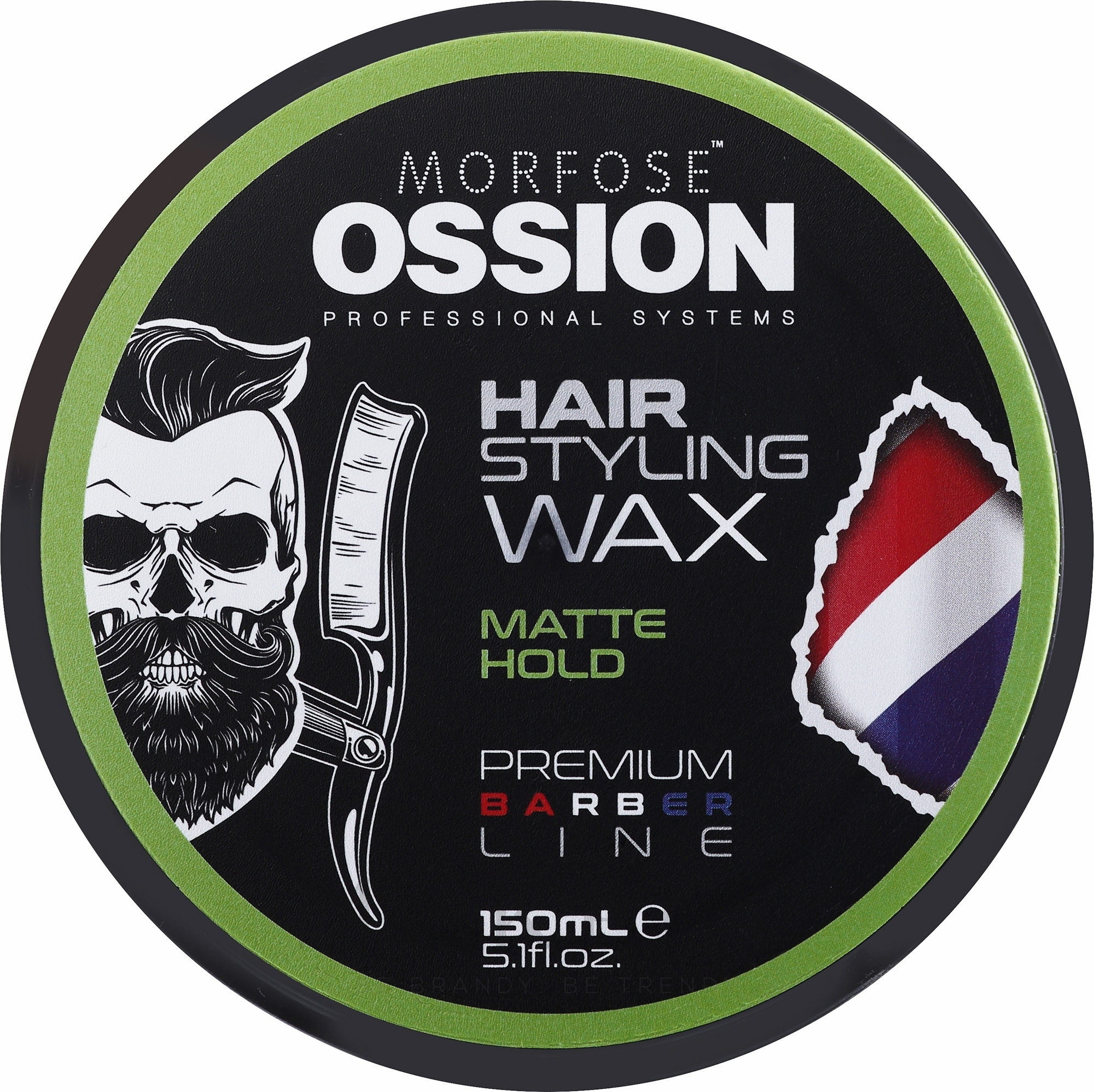 Mattierendes Haarwachs - Morfose Ossion Matte Hold Hair Styling Wax — Bild 150 ml