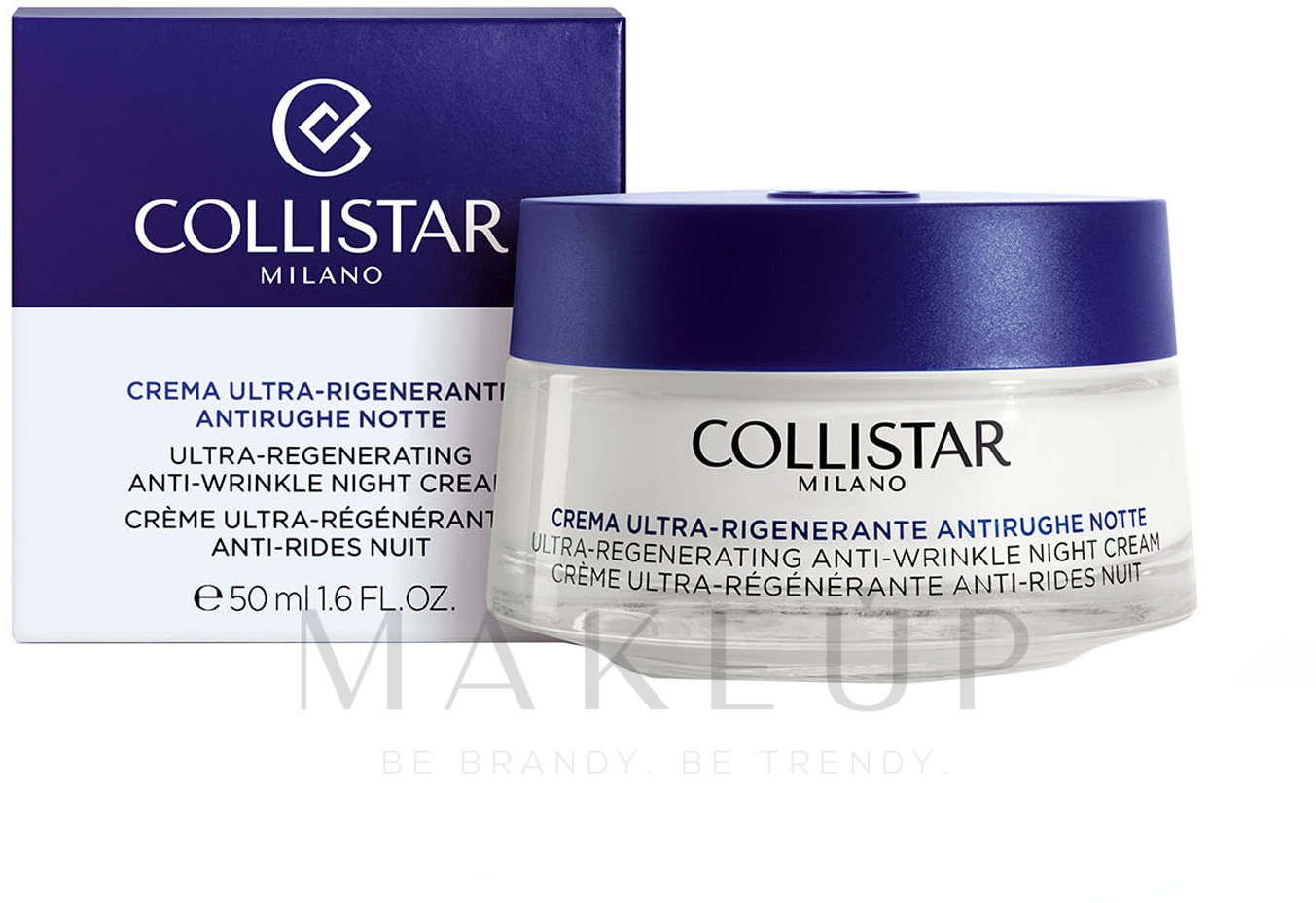 Anti-Falten regenerierende Nachtcreme - Collistar Ultra-Regenerating Anti-Wrinkle Night Cream — Bild 50 ml