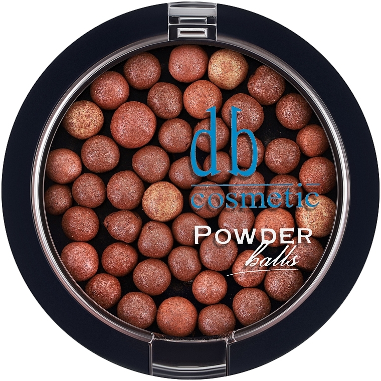 Kompaktes Gesichtsrouge - Dark Blue Cosmetics Scultorio Powder Balls  — Bild N2