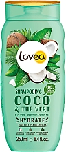 Düfte, Parfümerie und Kosmetik Haarshampoo mit Kokosnuss und grünem Tee - Lovea Shampoo Coconut & Green Tea