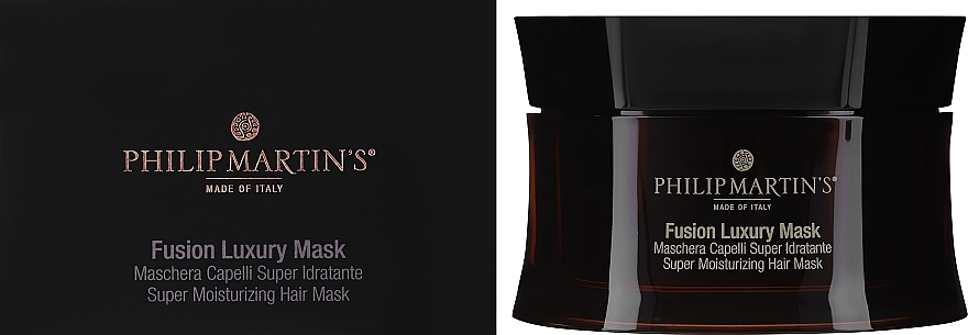 Super feuchtigkeitsspendende Haarmaske - Philip Martin's Fusion Luxury Mask — Bild N2