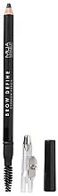 Düfte, Parfümerie und Kosmetik Augenbrauenstift - MUA Brow Define Eyebrow Pencil