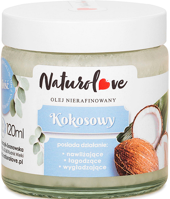 Unraffinierte Kokosbutter - Naturolove Unrefined Coconut Oil — Bild N1