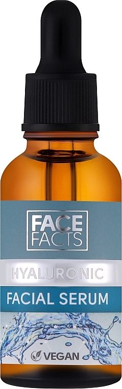Feuchtigkeitsspendendes Hyaluron-Gesichtsserum - Face Facts Hyaluronic Hydrating Facial Serum — Bild N1
