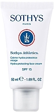 Feuchtigkeitsspendende schützende Gesichtscreme - Sothys Athletics Hydra-Protecting Face Cream SPF 15 — Bild N1