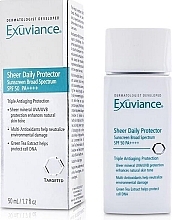 Düfte, Parfümerie und Kosmetik Schützende Gesichtscreme - Exuviance Sheer Daily Protector SPF50 PA++++