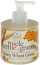 Flüssige Naturseife Honey & Wheat Germ - Nesti Dante Honey Wheat Germ Natural Liquid Soap — Bild N1