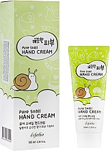 Düfte, Parfümerie und Kosmetik Pflegende Handcreme mit Schneckensekret - Esfolio Pure Skin Pure Snail Hand Cream
